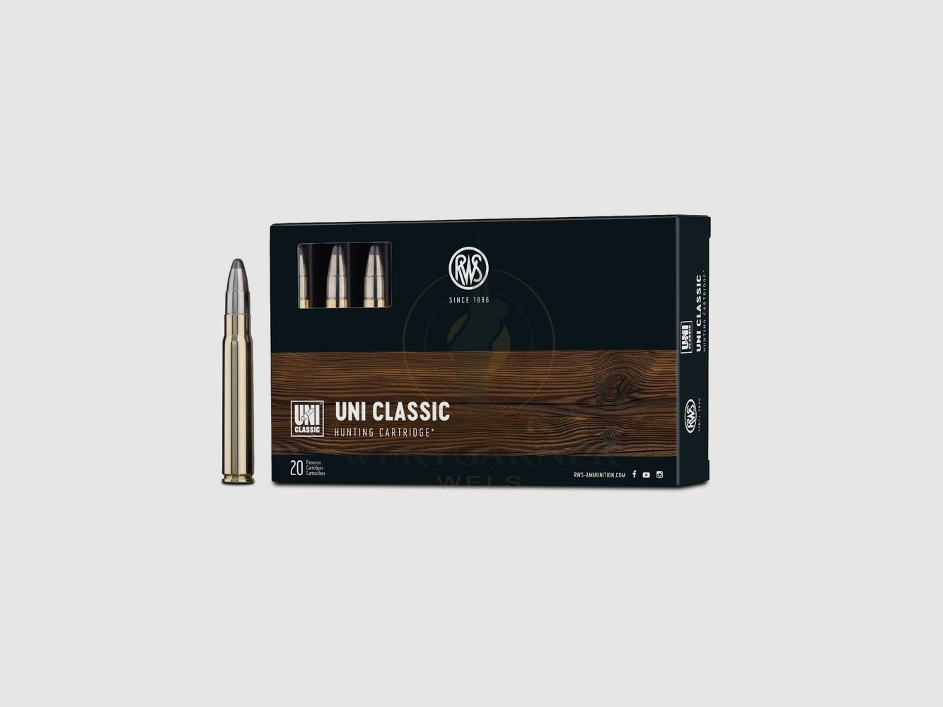 RWS 9,3x62 UNI CLASSIC 19,0g/293gr, Bild 1 von 2