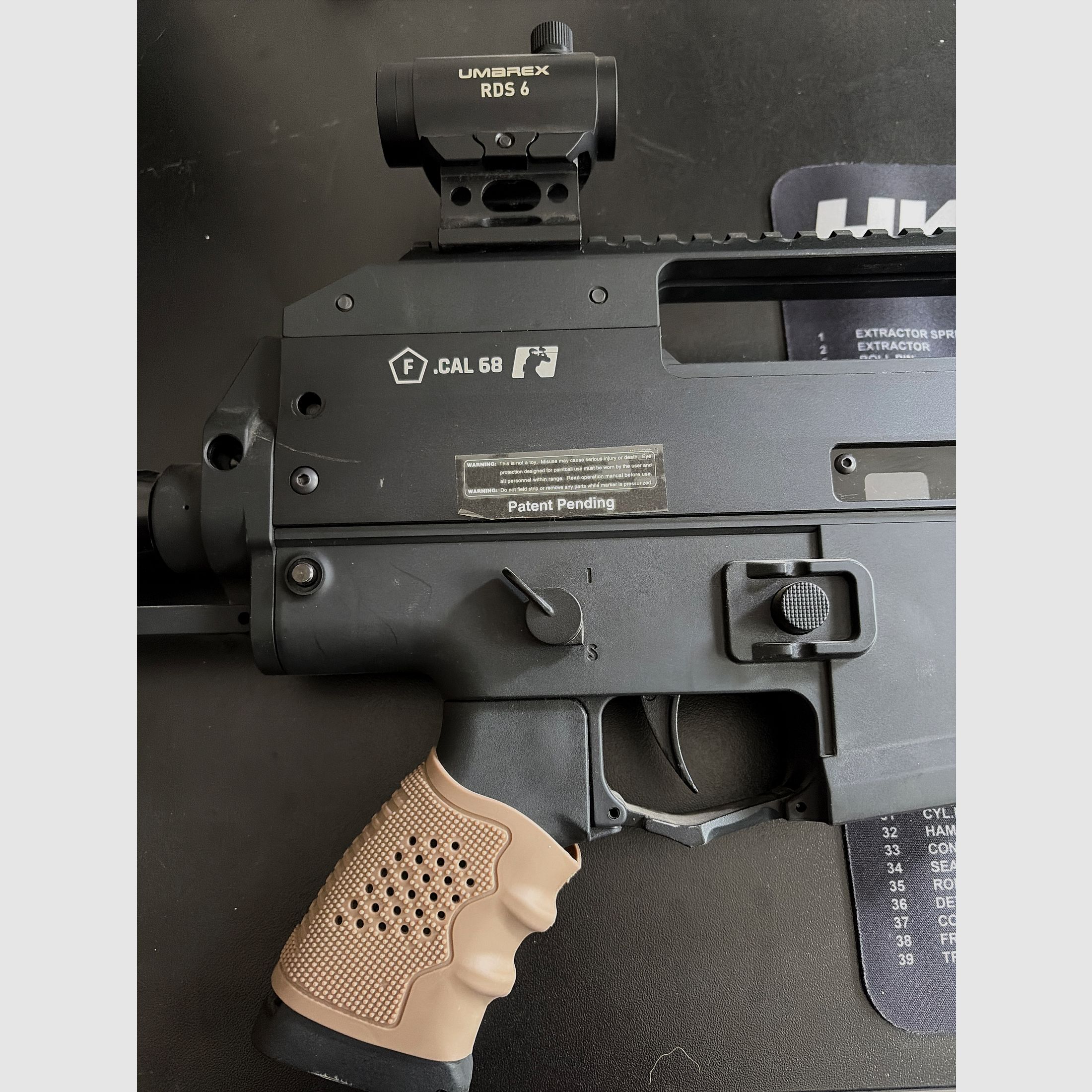 Maxtact TGR36 K / Cal. .68 Like new