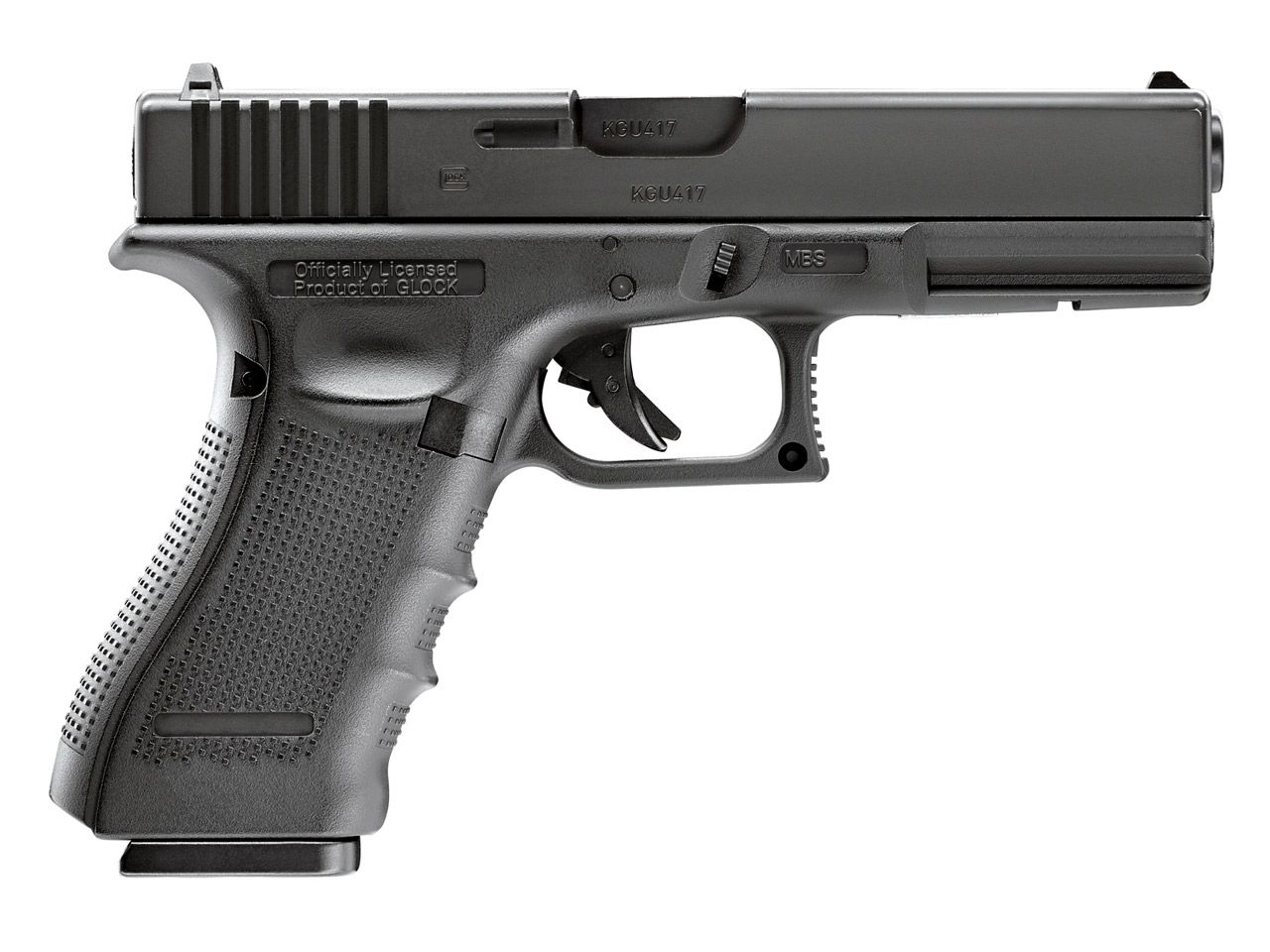 CO2 Pistole Umarex Glock 17 Gen4 Blow Back Kaliber 4,5 mm BB (P18)