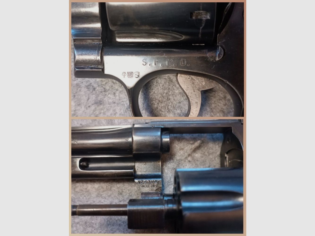 Smith & Wesson M 28-2 Highway Patrol S.F.P.D. San Francisco Police Department