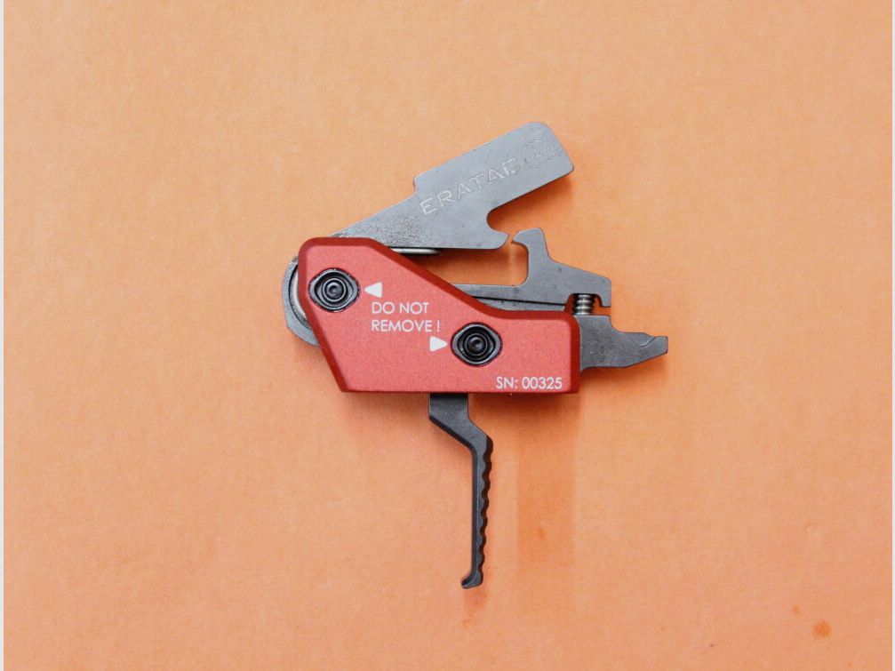 ERATAC AR-15 Umschaltbarer Sportabzug ERATAC Trigger Straight (T0560-0102) Single Stage (10/ 15 N)