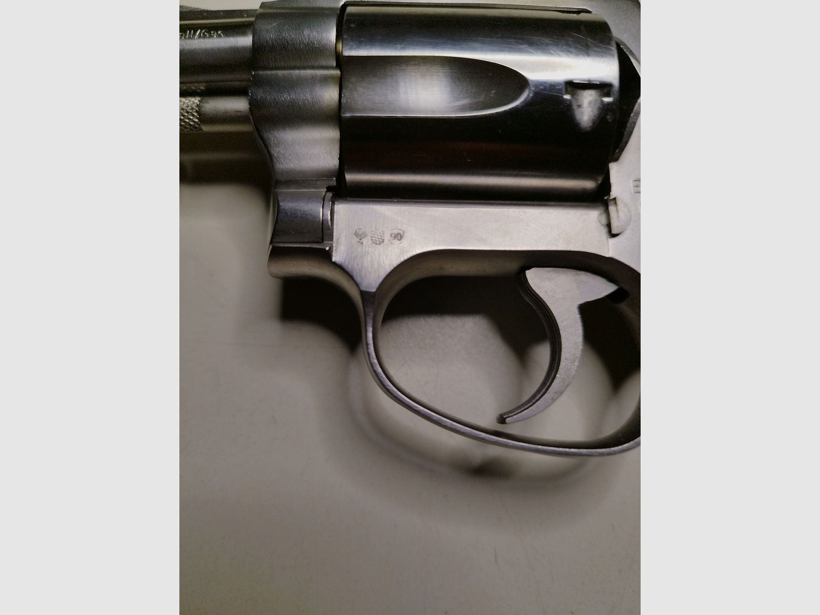 Beautiful ERMA EGR 66X - SRS pistol 9mm blank/gas with holster - rare collector's item PTB