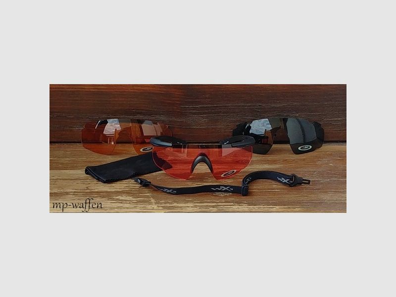 Wiley X Brille Saber Advanced, Gläser Smoke Grey - Light Rust - Vermillion/Matte