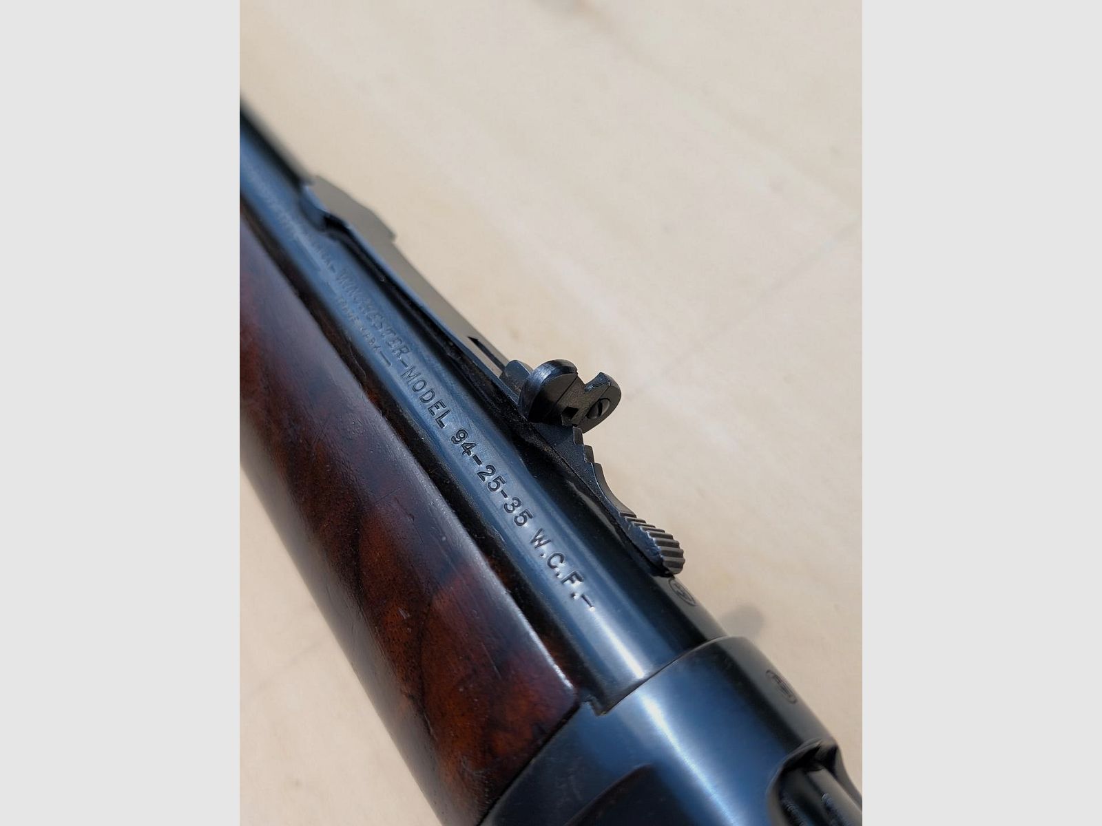 Winchester Mod 94, carabine à levier, calibre .25-35 W.C.F