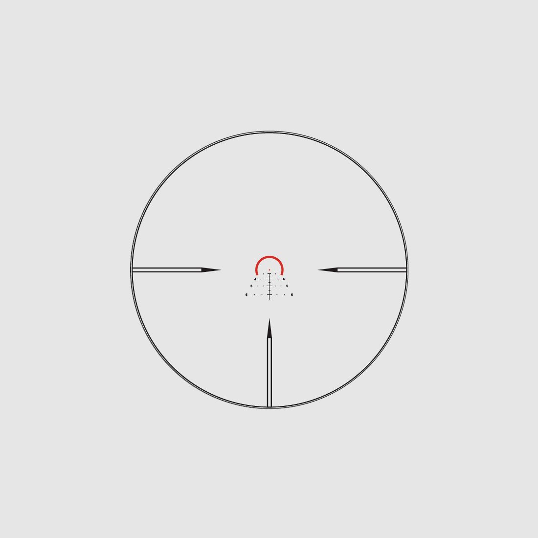 Hawke VANTAGE HD 30 1-8×24 Scope, image 5 of 5