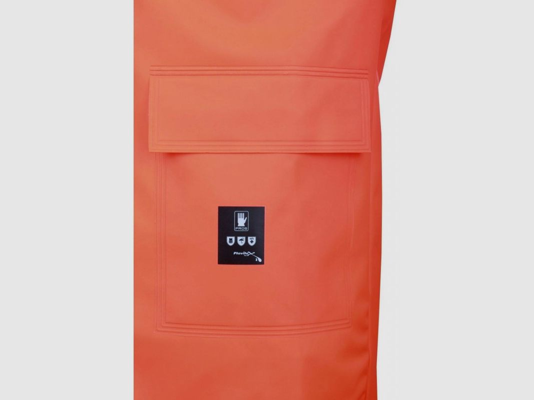 Chaqueta larga de alta visibilidad PROS AJ impermeable, imagen 6 de 6