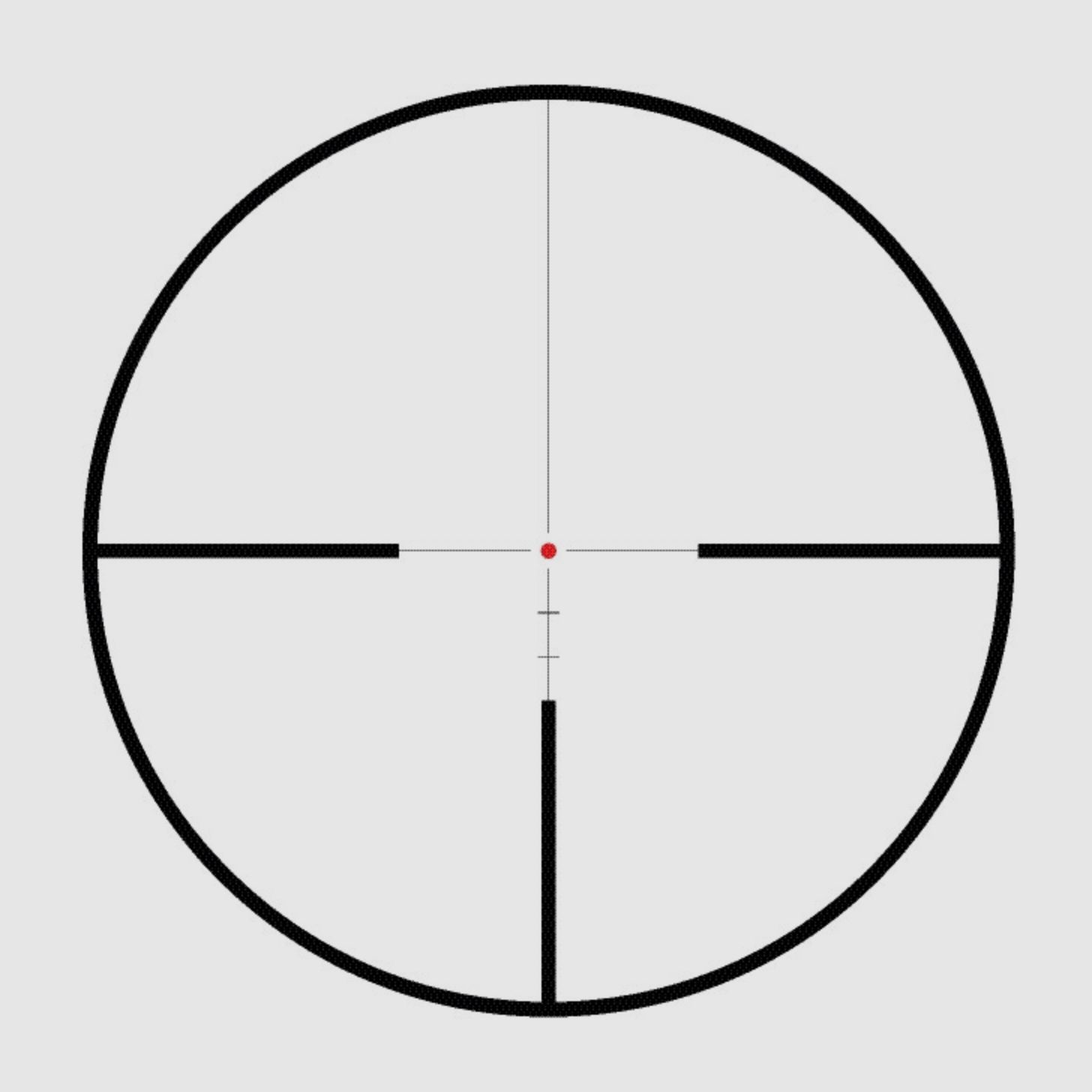 HAWKE 18420 FRONTIER 30 SF 2,5-15x50 lunette de tir LR DOT réticule MOA
