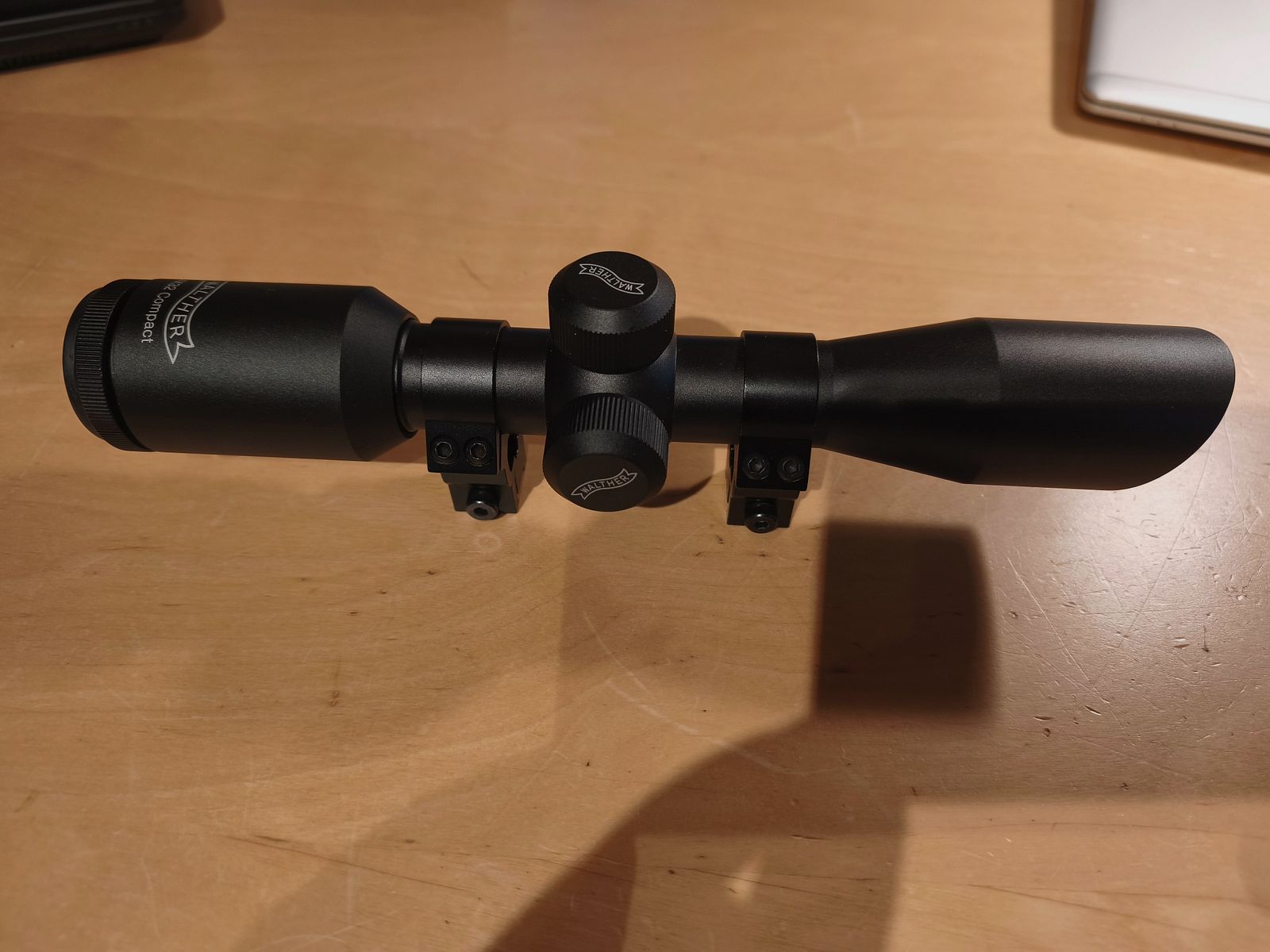 Umarex Walther Zielfernrohr 4x32 Compact inkl. Montagen 11 mm Rail