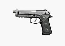 PISTOLET BERETTA M9A3 BLACK AQUA TEK 1/2-28P