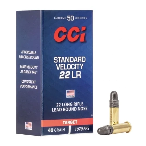 CCI/0035EU SV 22 LR Munition Serie (BO7HA04)