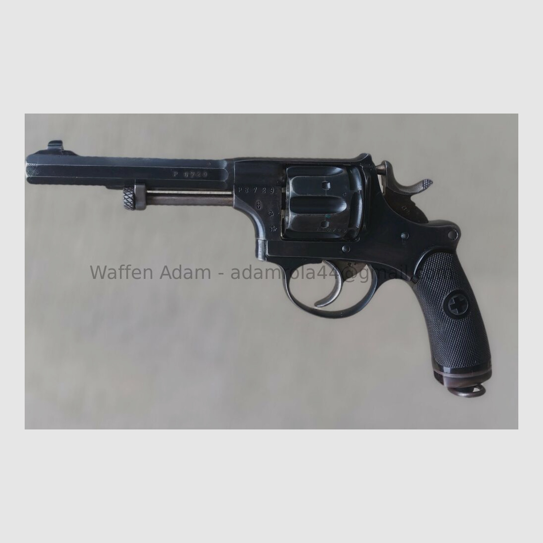 W+F Bern Revolver 1882 Schweizer Armee