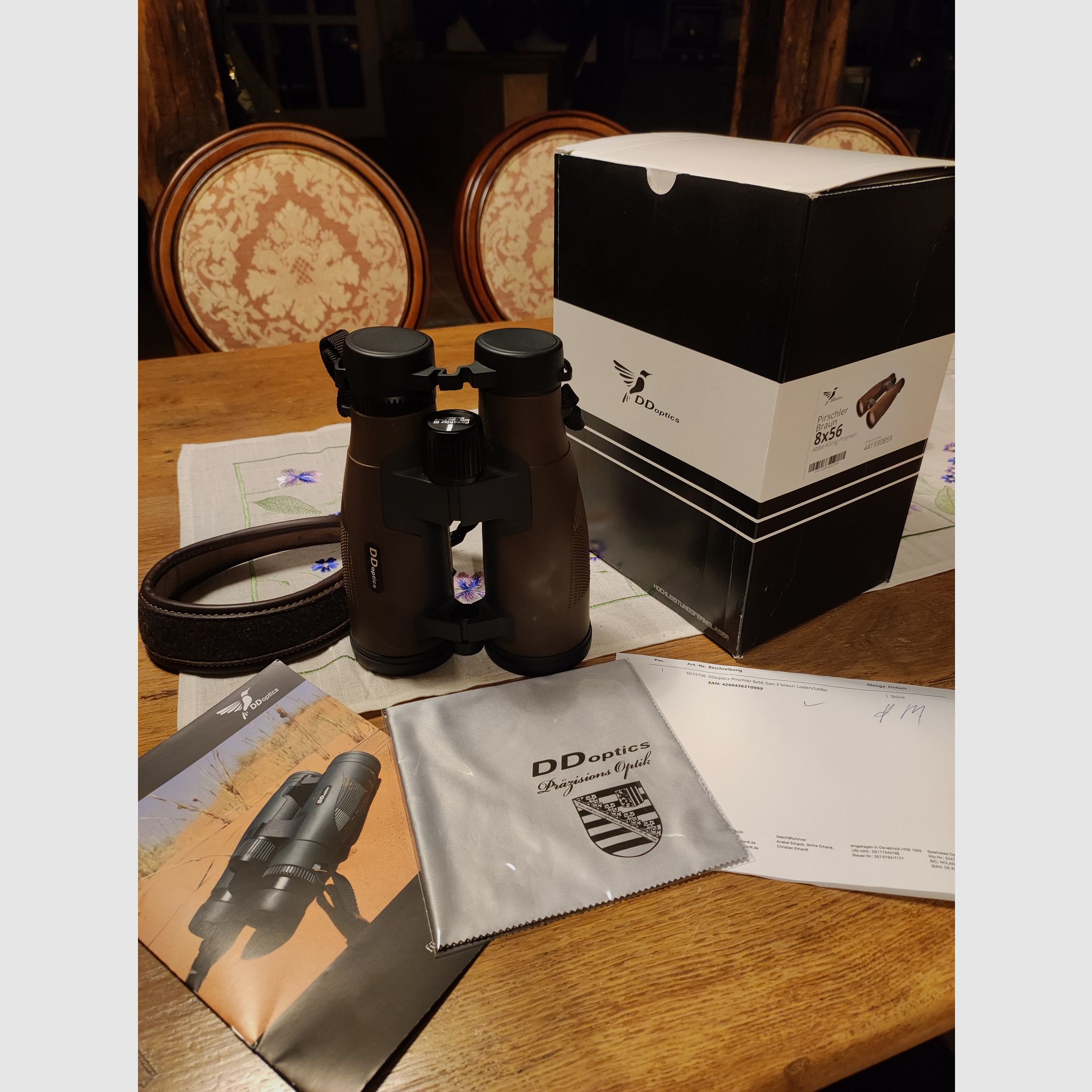 DDOPTICS 8x56 Pirschler Gen 3 Fernglas Feldstecher