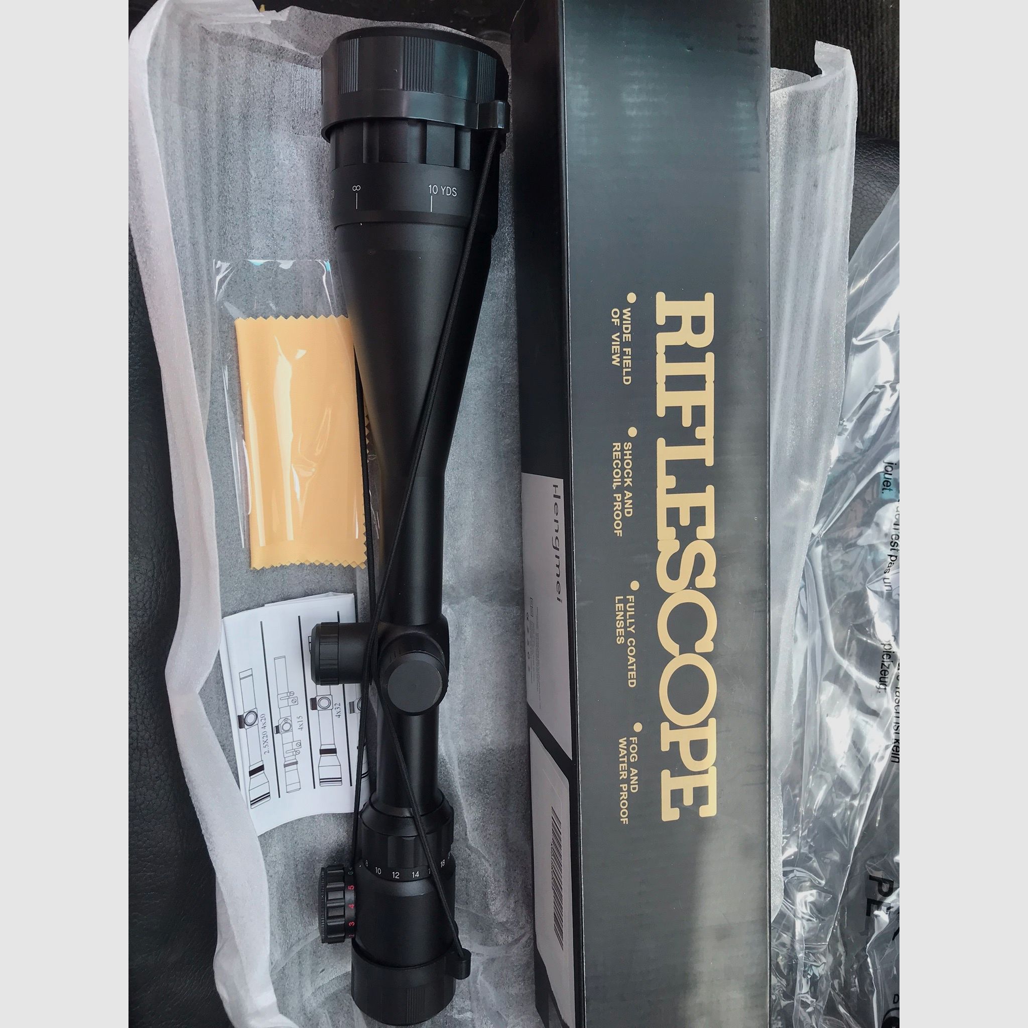 PERFECTA RS 26 WEITSCHUSS LUFTGEWEHR NEU IN OVP MIT ZIELFERNROHR+LASER+ZUBEHÖR 