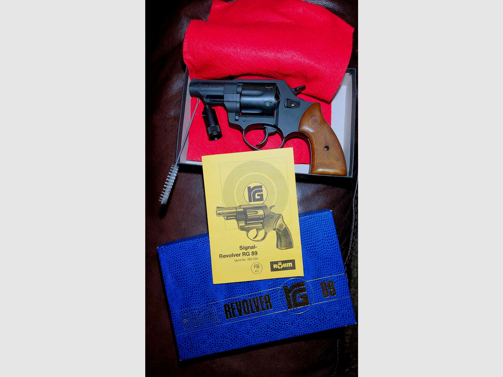 Röhm RG89 Schreckschuss Revolver brüniert (PTB 451)