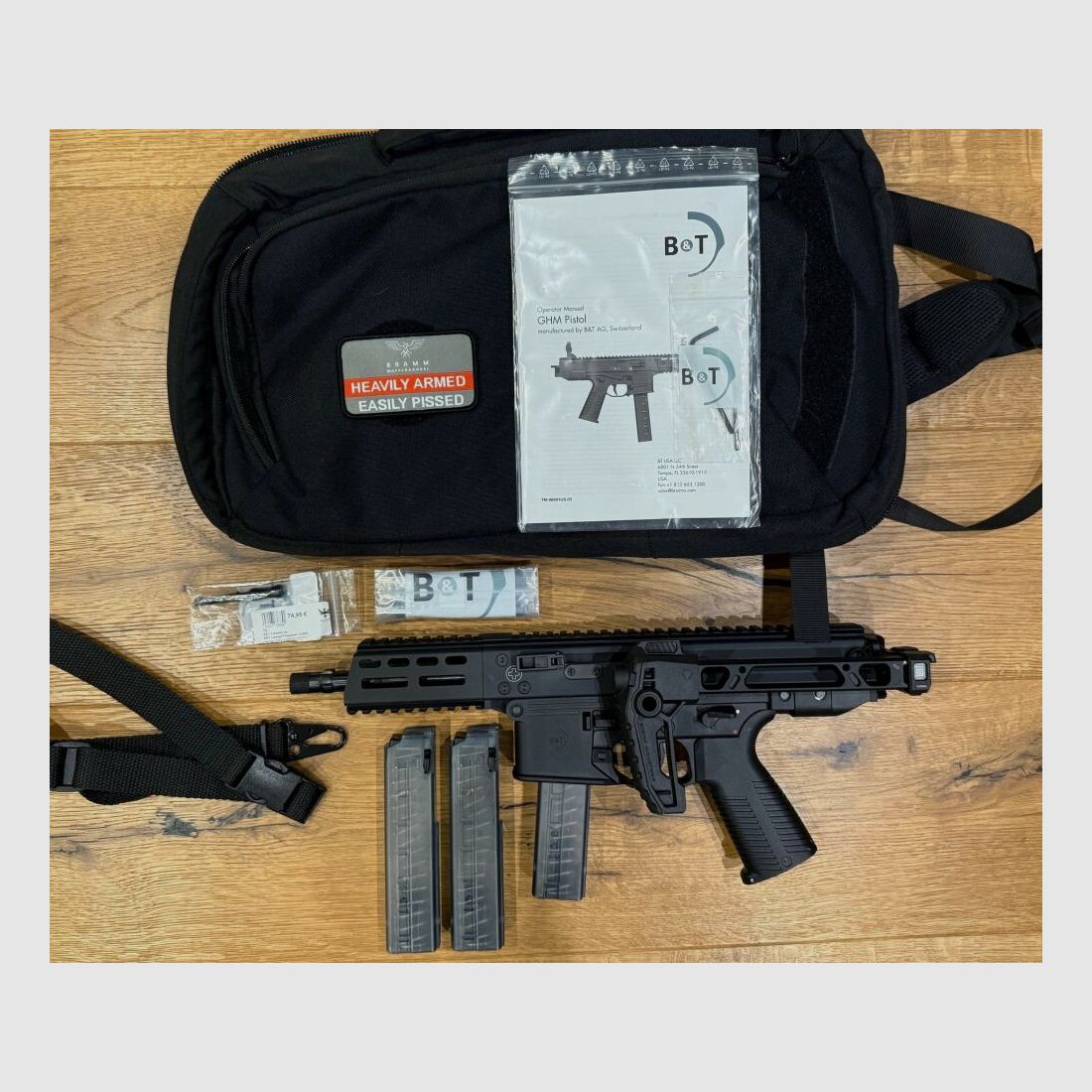 B&T AG (Brügger und Thomet) GHM 9