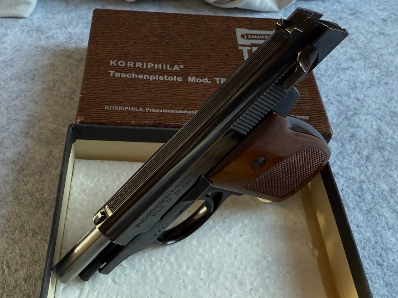 Budischowski / KORRIPHILA, TP 70, .22 lfB