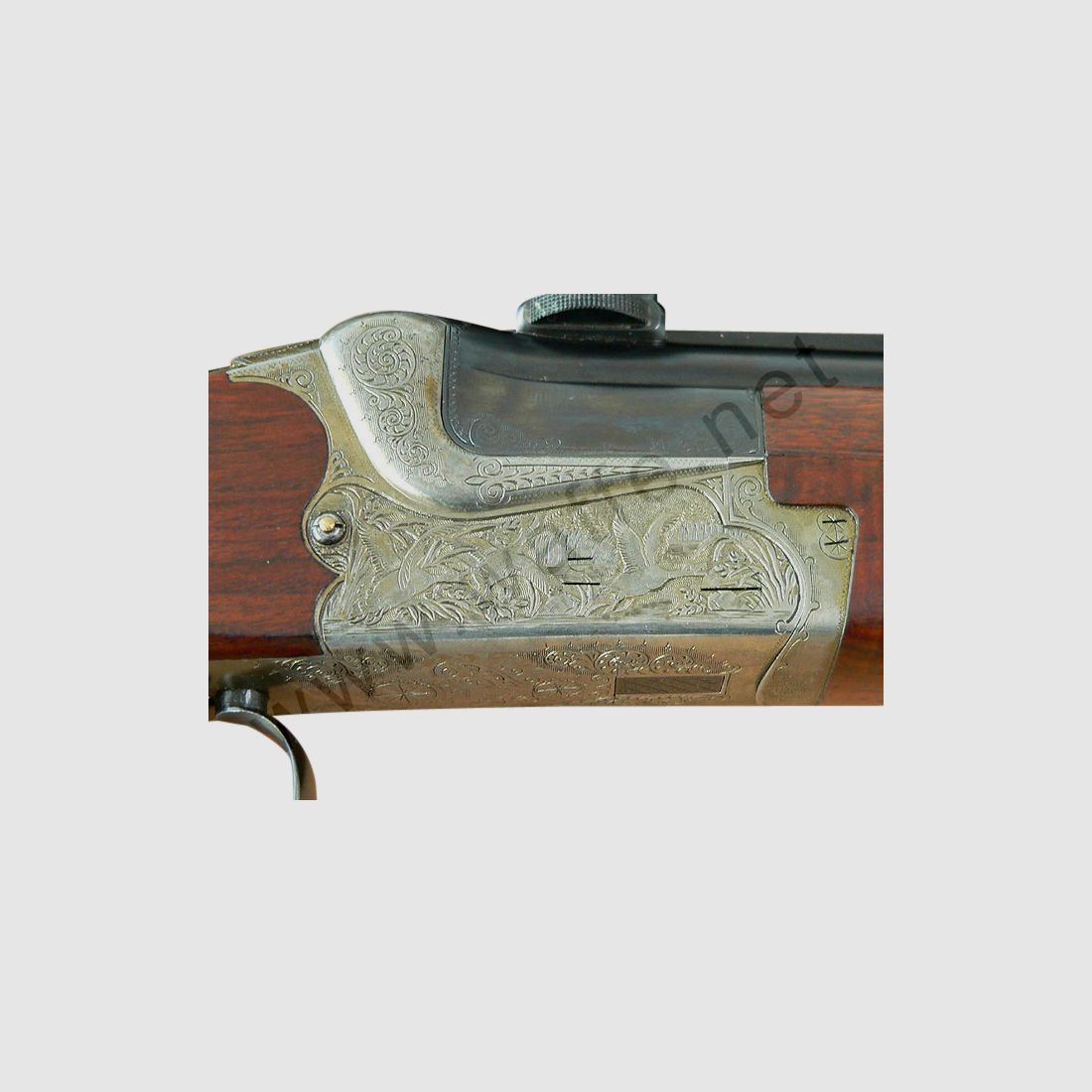 Double-barreled rifle Merkel Mod. 211e with WL, caliber .30-06, 16/70