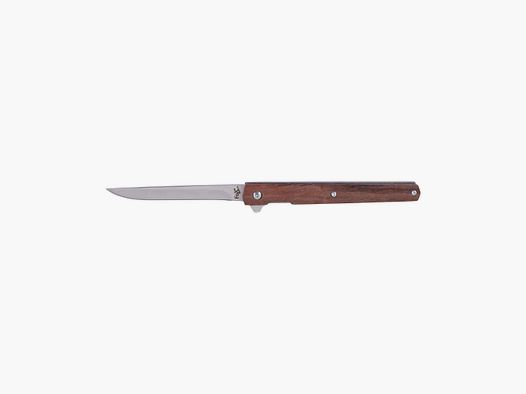 KH Security KH Security Klappmesser Slim mit Holzgriff braun