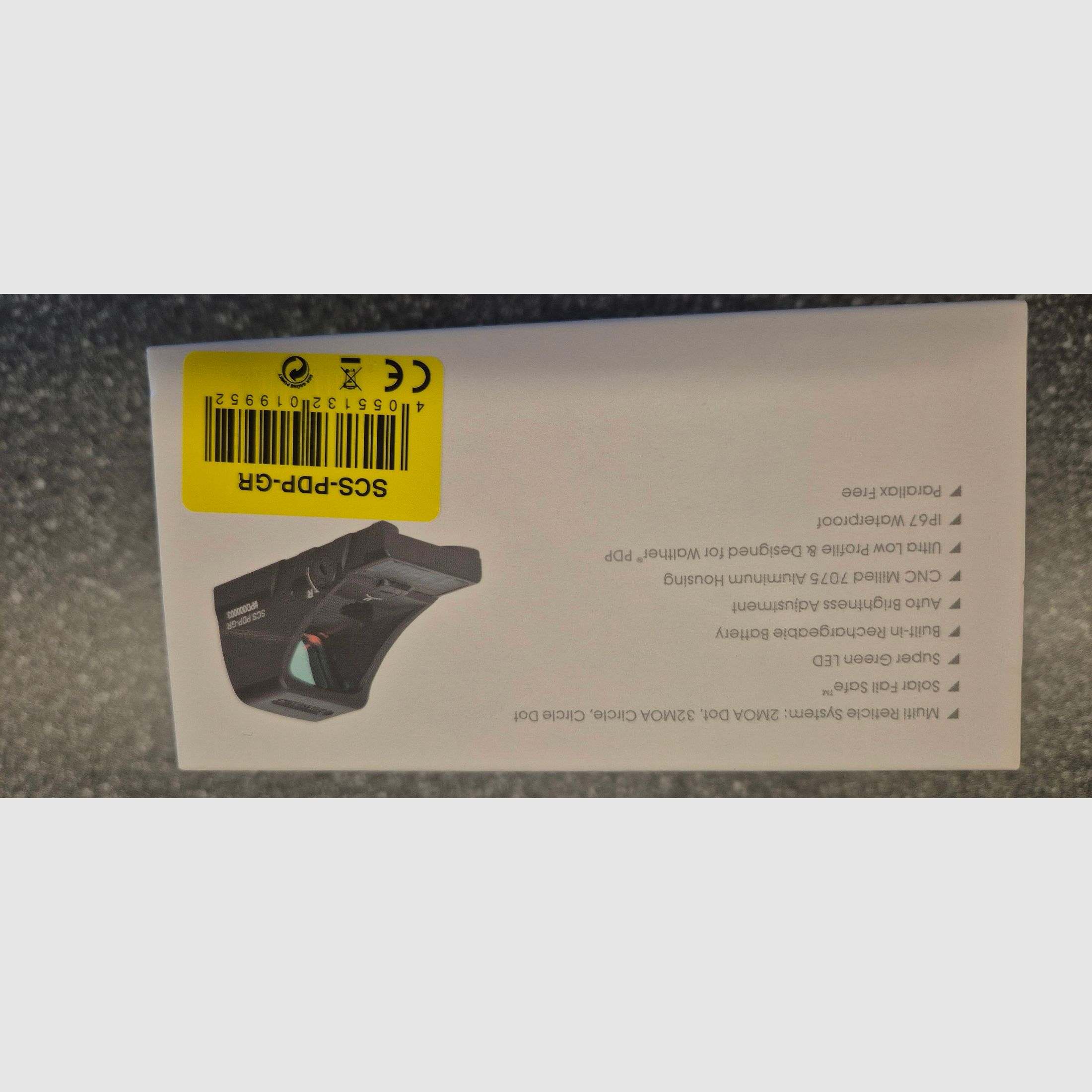 Walther PDP FullSize 5" 9mm Luger + RedDot