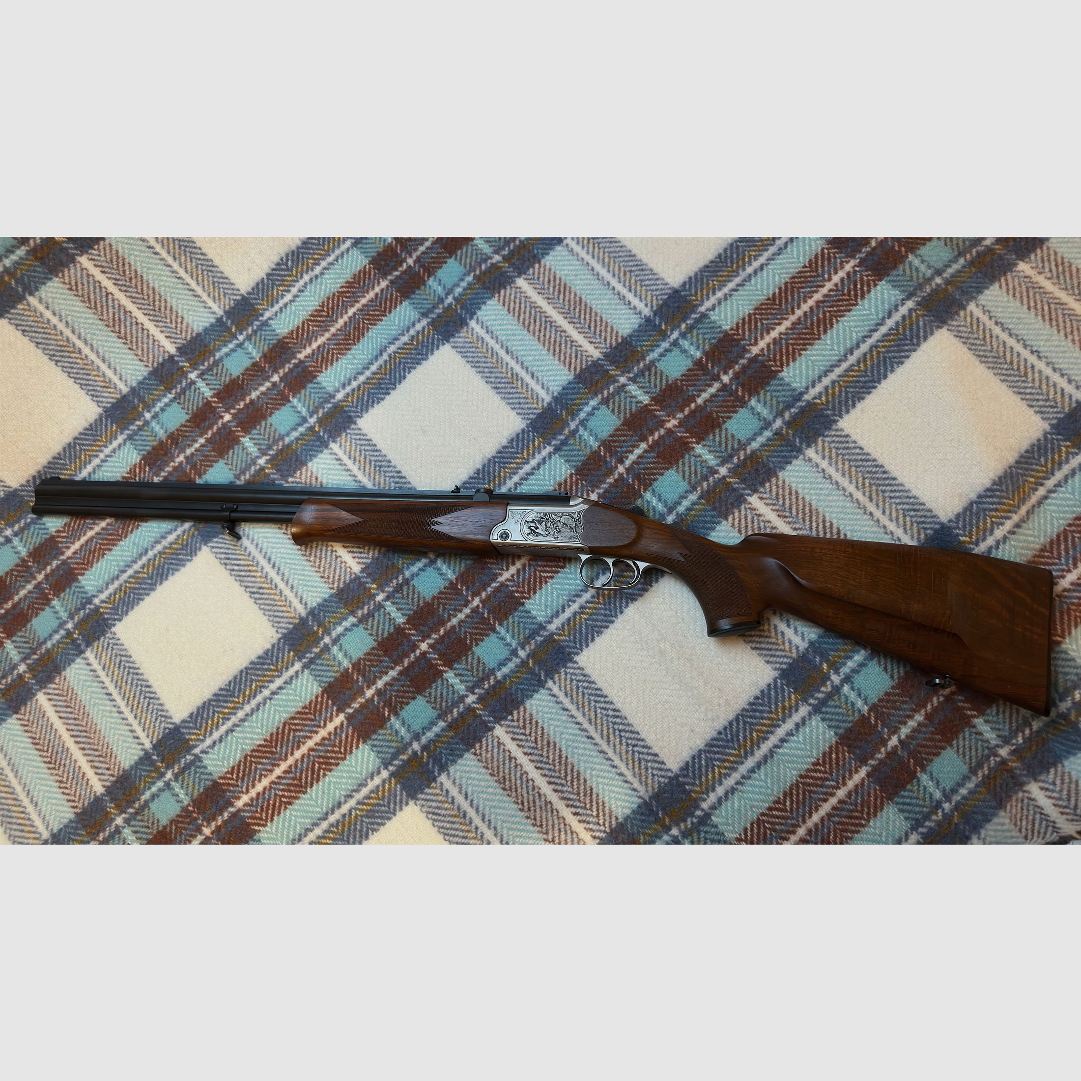 Merkel SLII Simson Bockbüchsflinte thermostabil Handspannung 7x65R 20/76