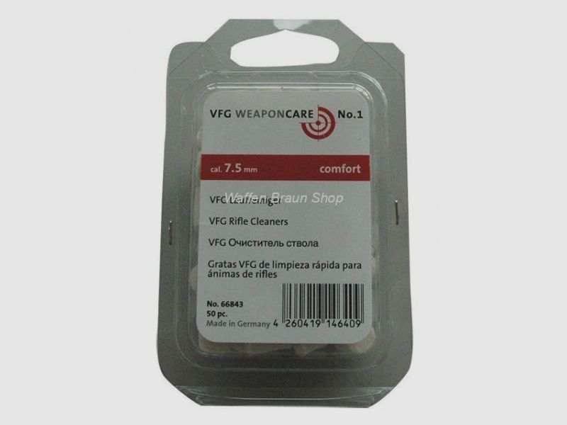 VFG-Laufreiniger, n. 66843, 7,5 mm