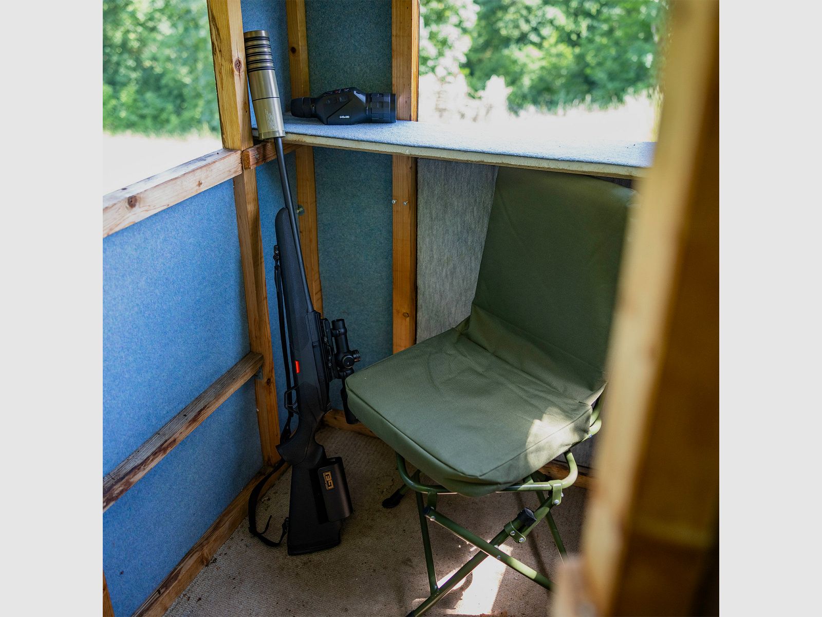 Silla de caza giratoria Eurohunt 360 grados