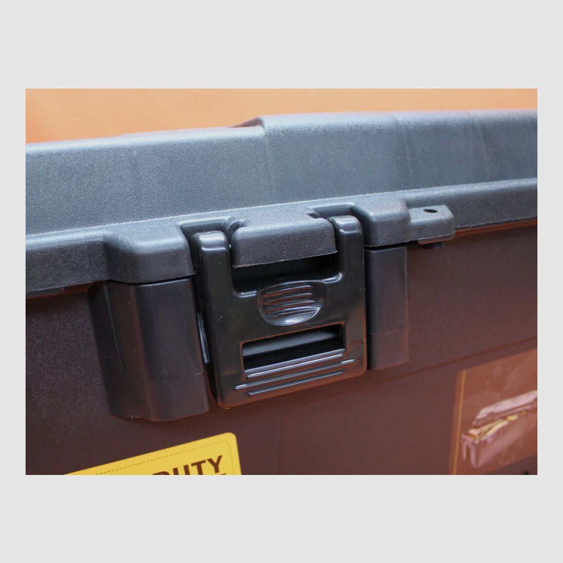 Plano Plano Grote Sporters Zwarte Koffer met Wielen: Gereedschapskist Polymer zwart ca. 96/46/36cm