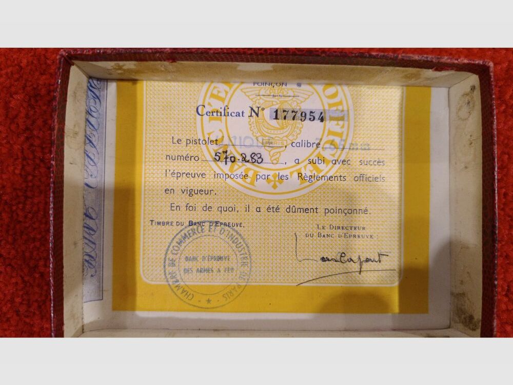 Unique Mod. 7.65mm Browning