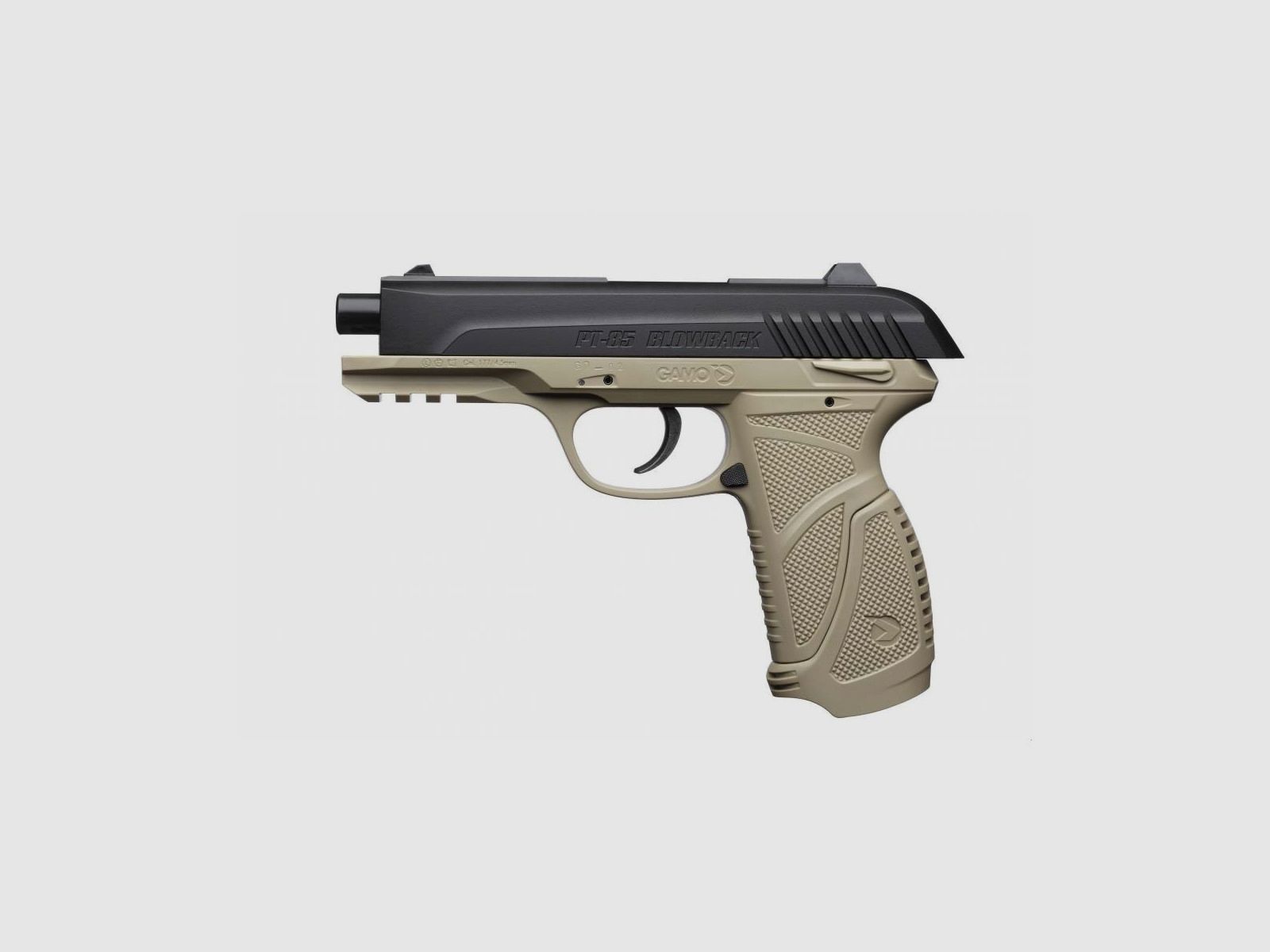 Pistole Gamo PT-85 Blowback Schwarz/Braun