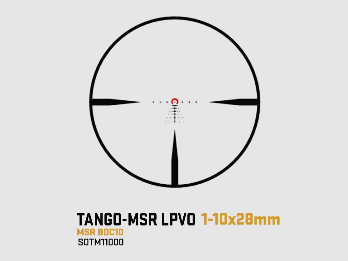 SIG SAUER – TANGO MSR 1-10×28 BDC-10, imagen 5 de 5