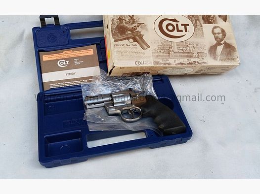Colt, LTD Hartford Conn. Python ze stali nierdzewnej 2,5 cala