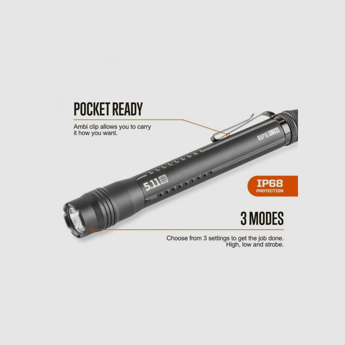 5.11 TORCIA RAPID PL 2AA, zdjęcie 3 z 6