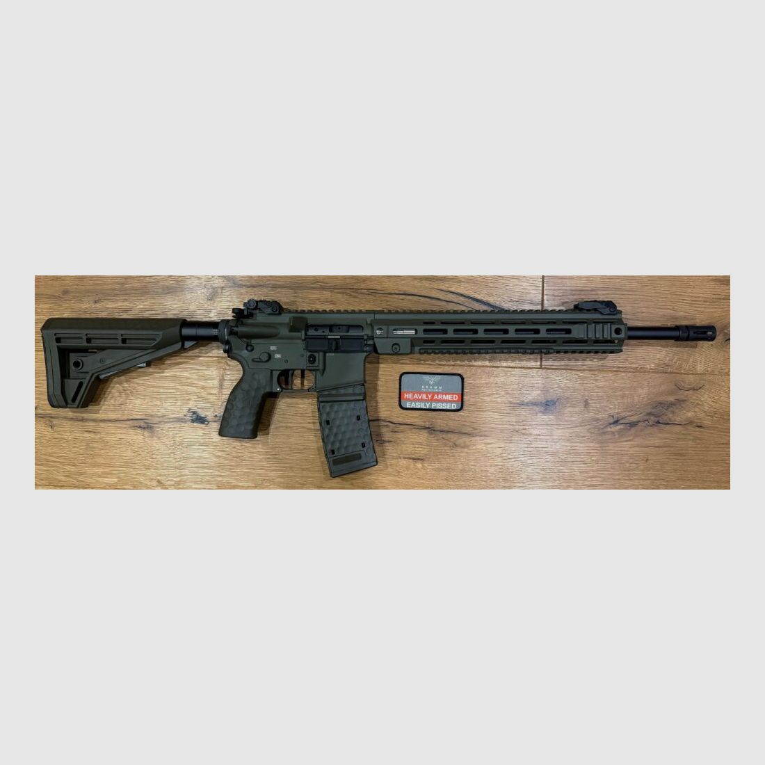 Oberland Arms OA15 PR M-LOK M5 16" OD GREEN + Triggertech