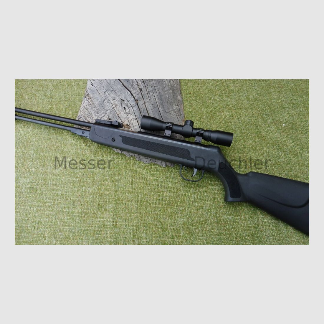 GSG WF600P mit Zielfernrohr 4x32 montiert und eingeschossen