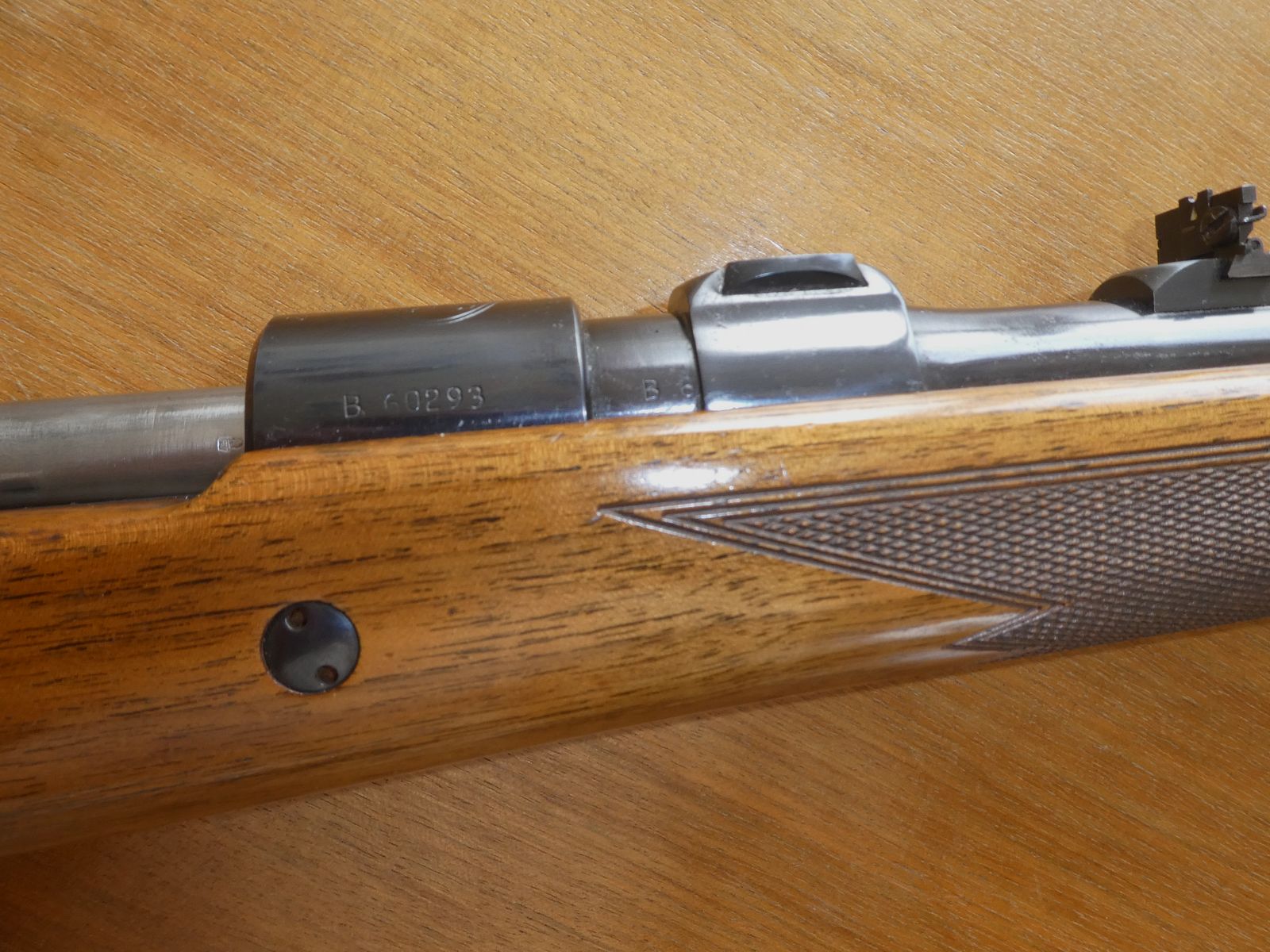 FN 98er, in .375 H&H gepflegt