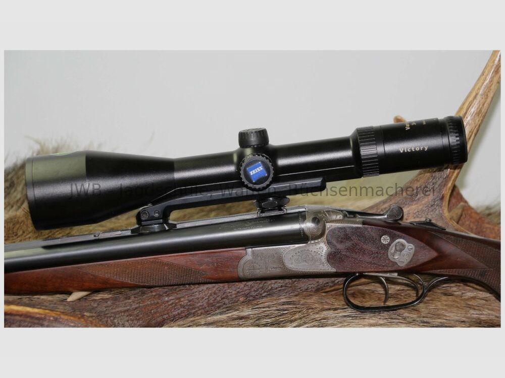 Sauer & Sohn mit Zeiss Victory Varipoint und mündungslangen ESL 8x57JRS;16/70;.22Hornet