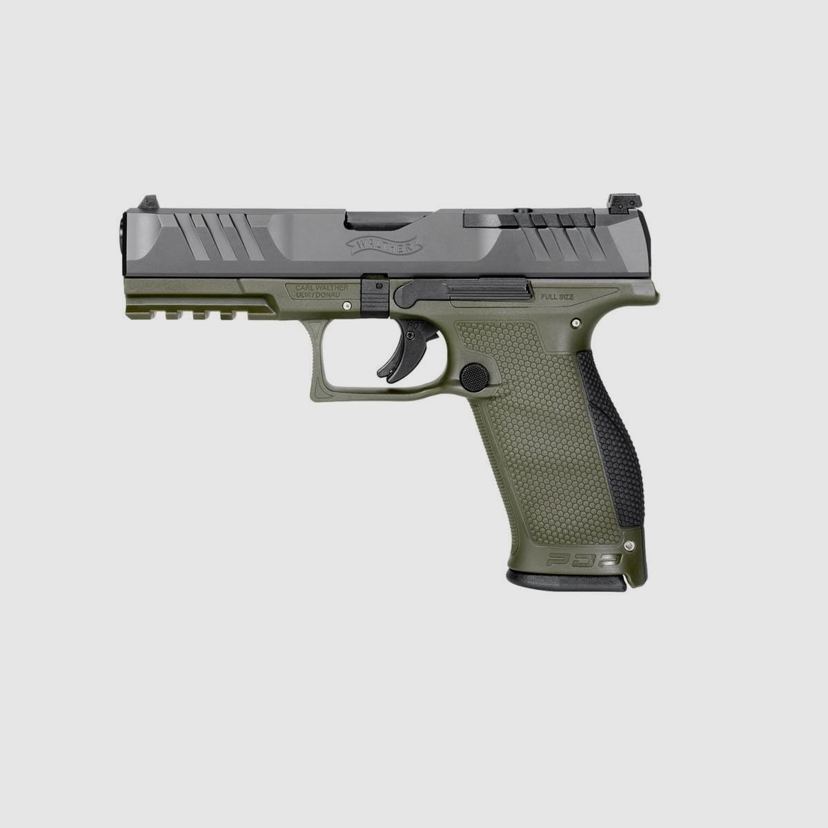 Pistola Walther PDP FS 4,5" OR OD GREEN, cal. 9x19mm, imagen 1 de 3