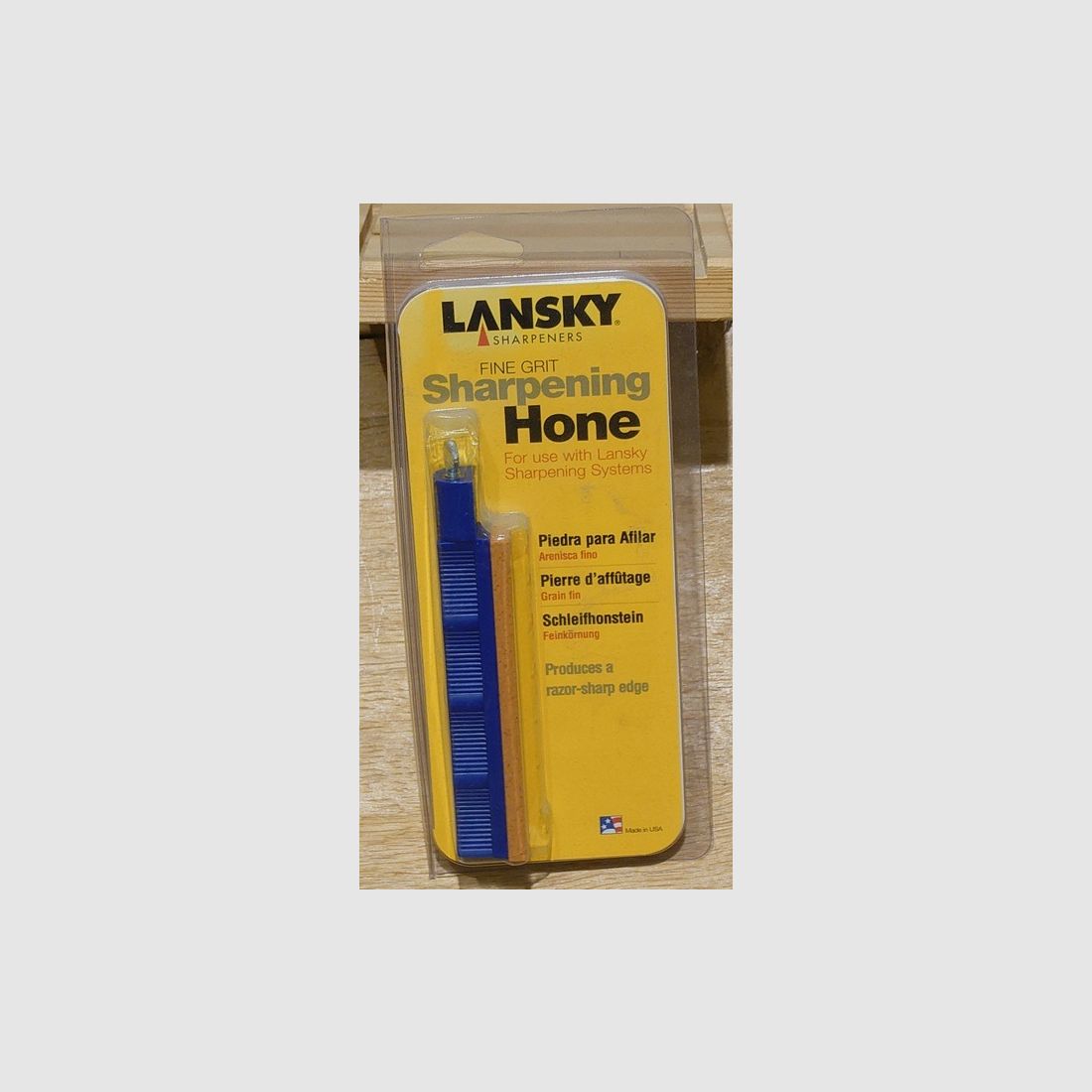 Lansky knife sharpener sharpening stone available in different grit levels, image 2 of 6