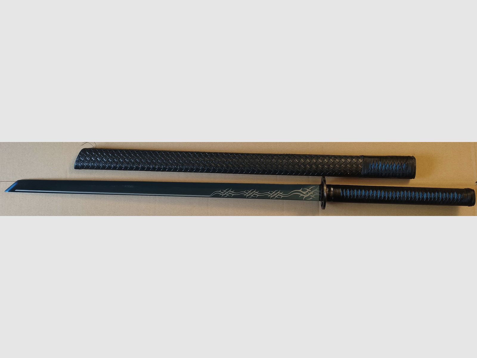 Blaues Katana