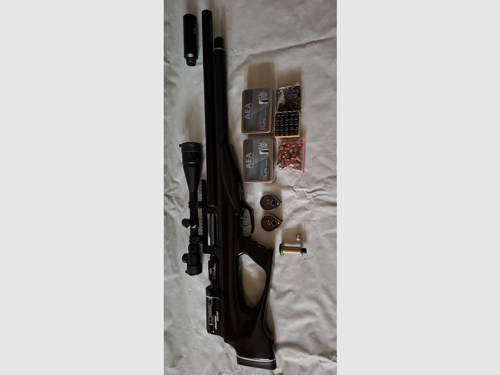 AEA Challenger Bullpup Cal.50.Druckluftgewehr