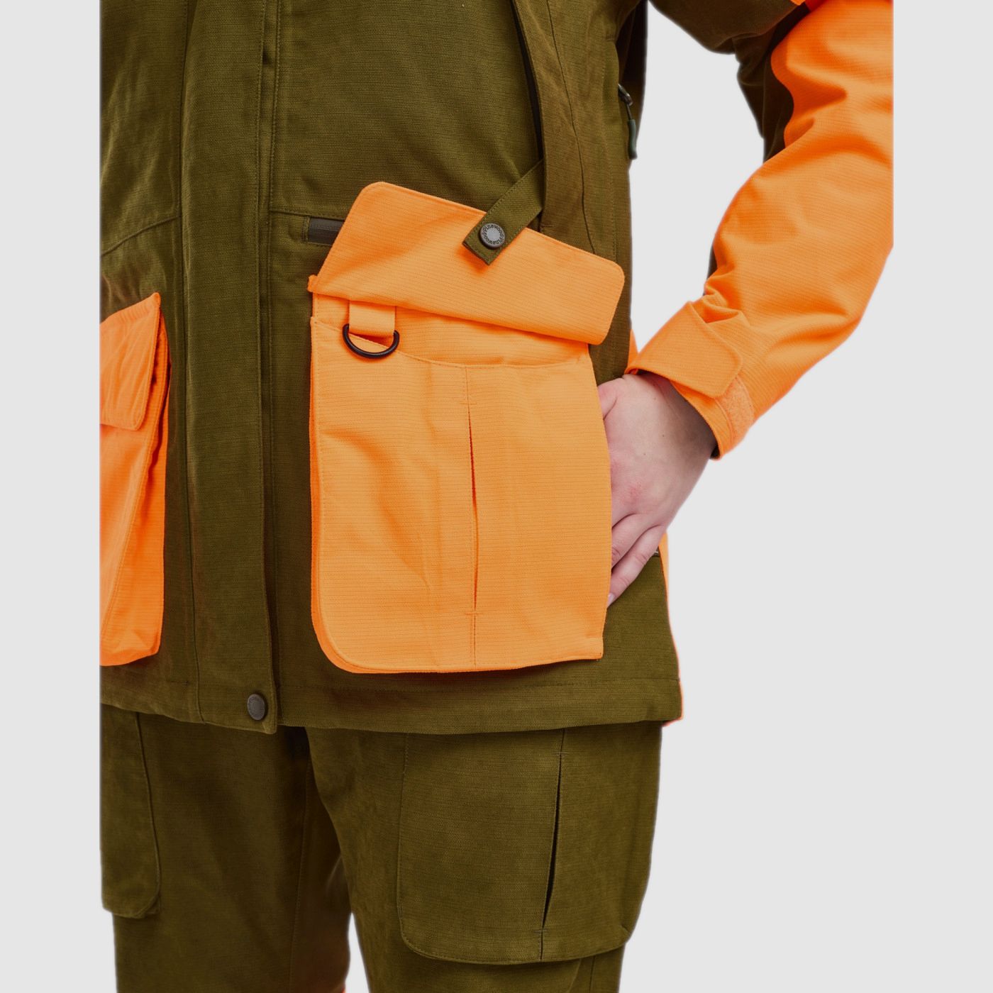 Pinewood Furudal 5918 chaqueta OliveGr/Orange XXL, imagen 5 de 5
