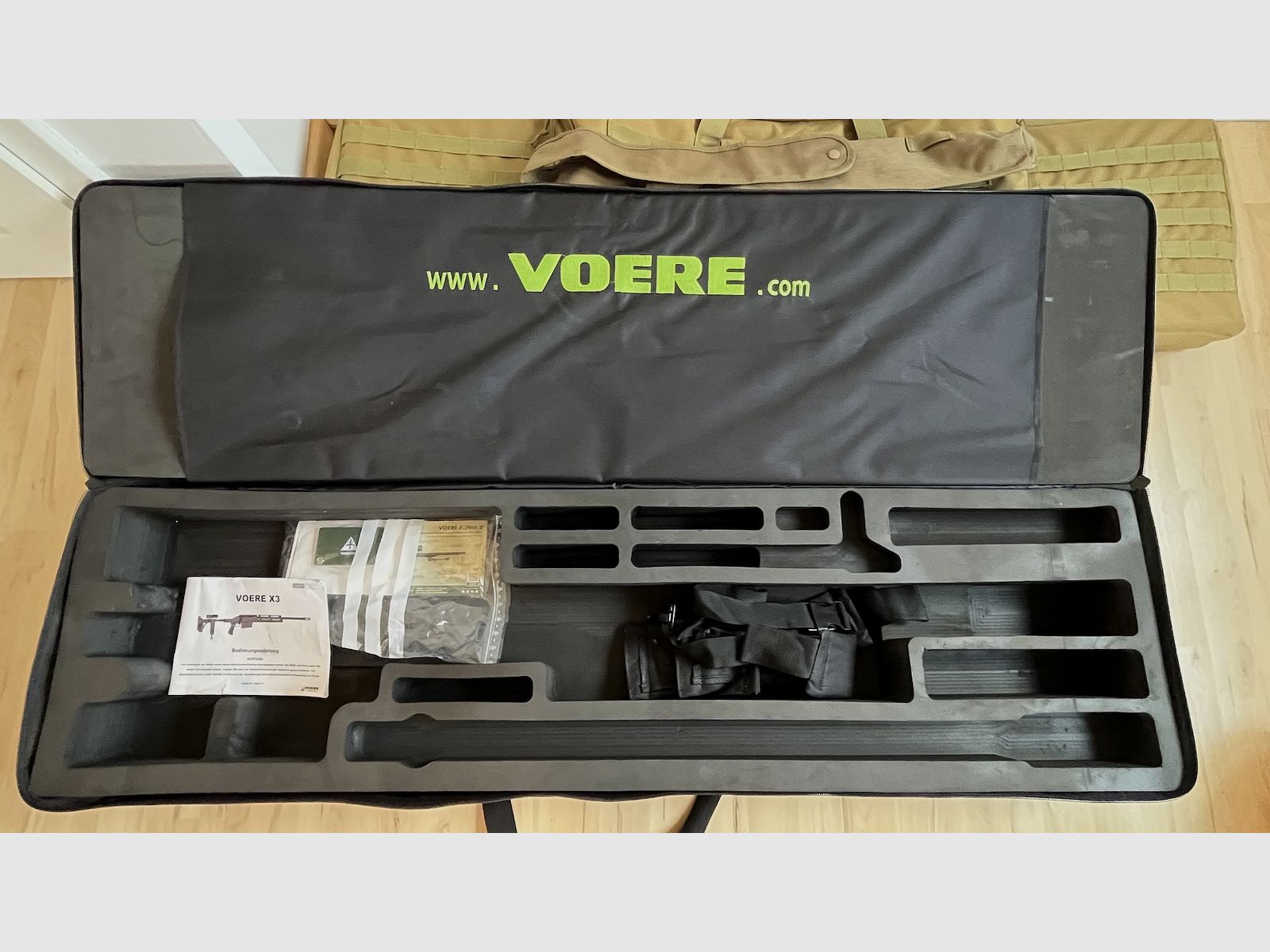 Voere X3 Gen.2 .338LM + .308Win, używany z dużą ilością akcesoriów