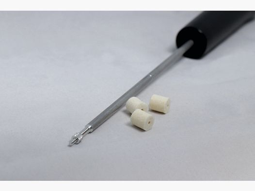 Pistol cleaning rod aluminum