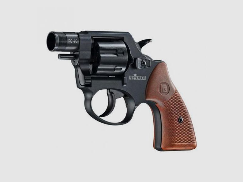 Röhm RG 46, 6mm Flobert schwarz Schreckschuss