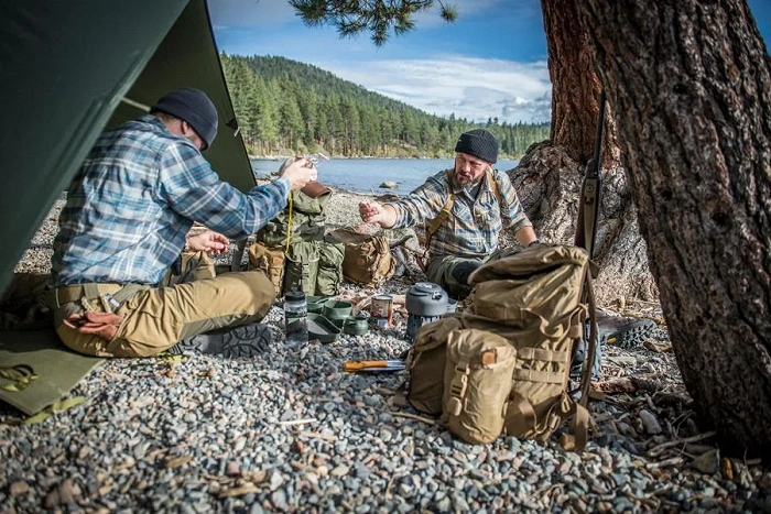 Helikon SUPERTARP Camping Tarp - Polyester Ripstop - US Woodland, image 87 of 88