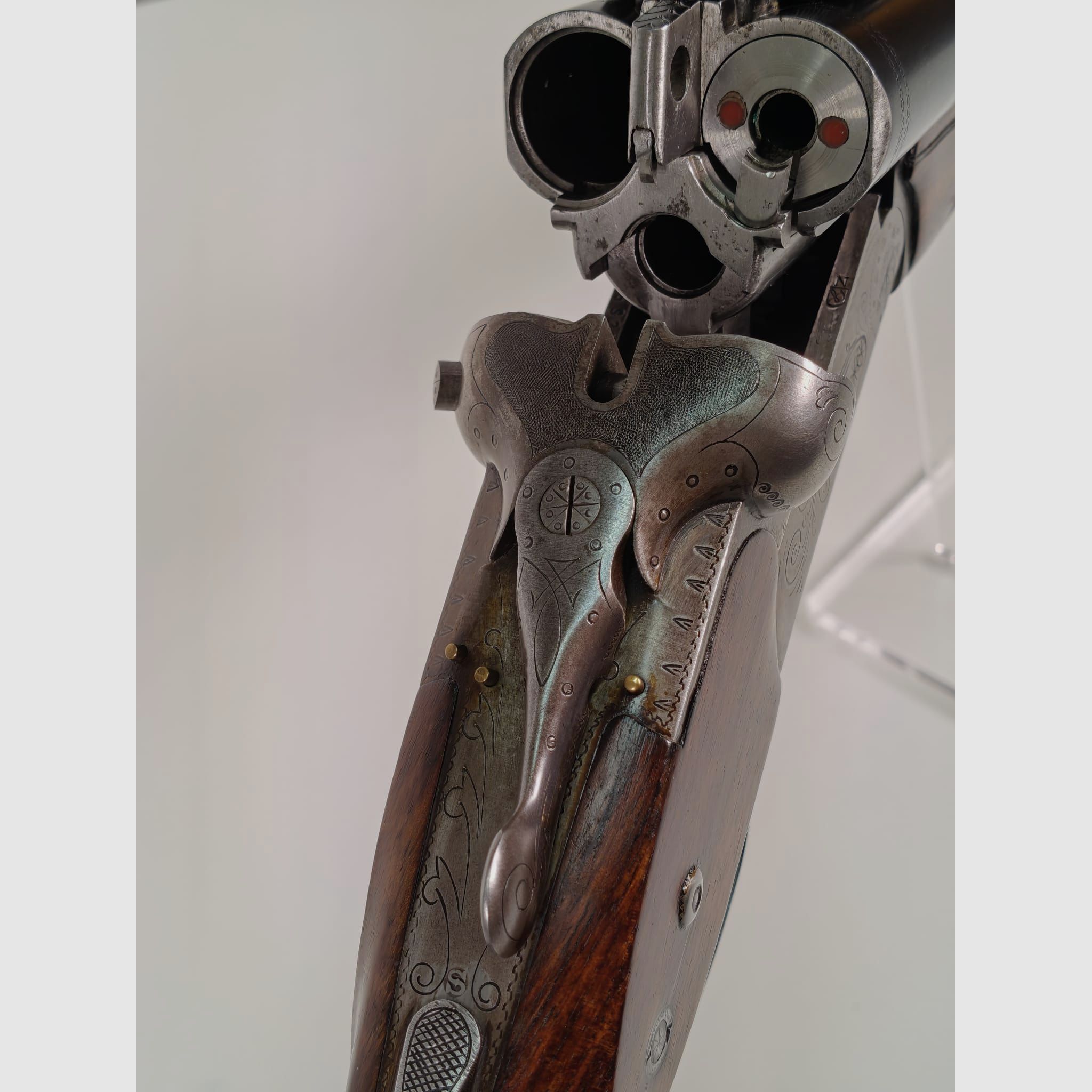 Merkel Drilling 7x57R, 12/70 e .22 Hornet Einstecklauf VVV incl. Zeiss Ziel-4, immagine 7 di 9