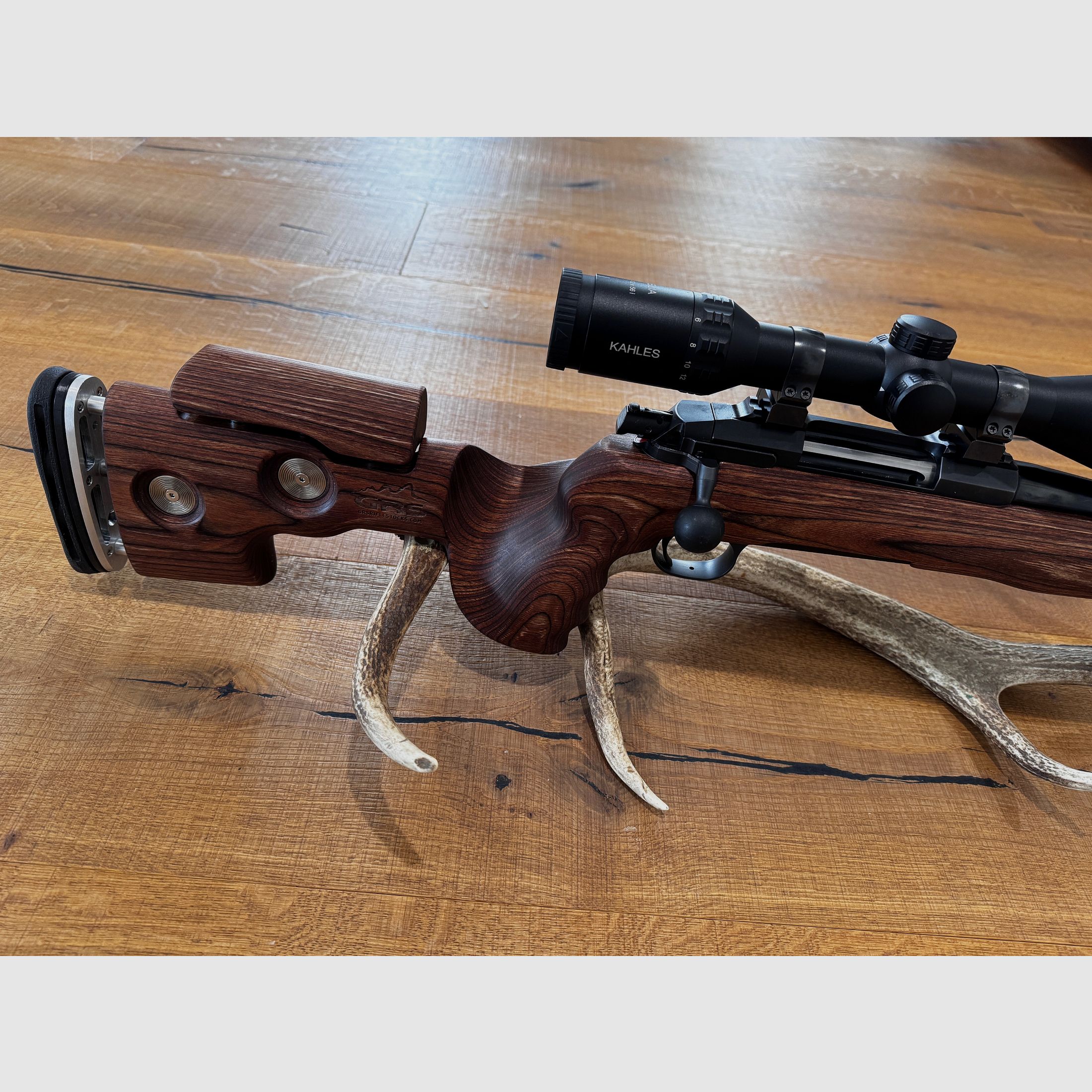 Acción de acero HS .308 Win completa con culata GRS