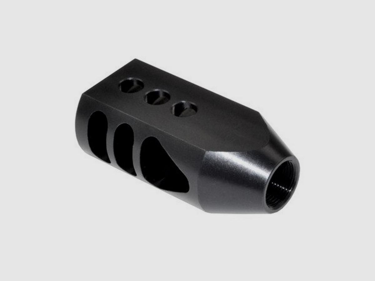 ADE Frein de bouche qualité compétition pour calibres .30 avec filetage 5/8x24 en acier, Bild 2 von 14
