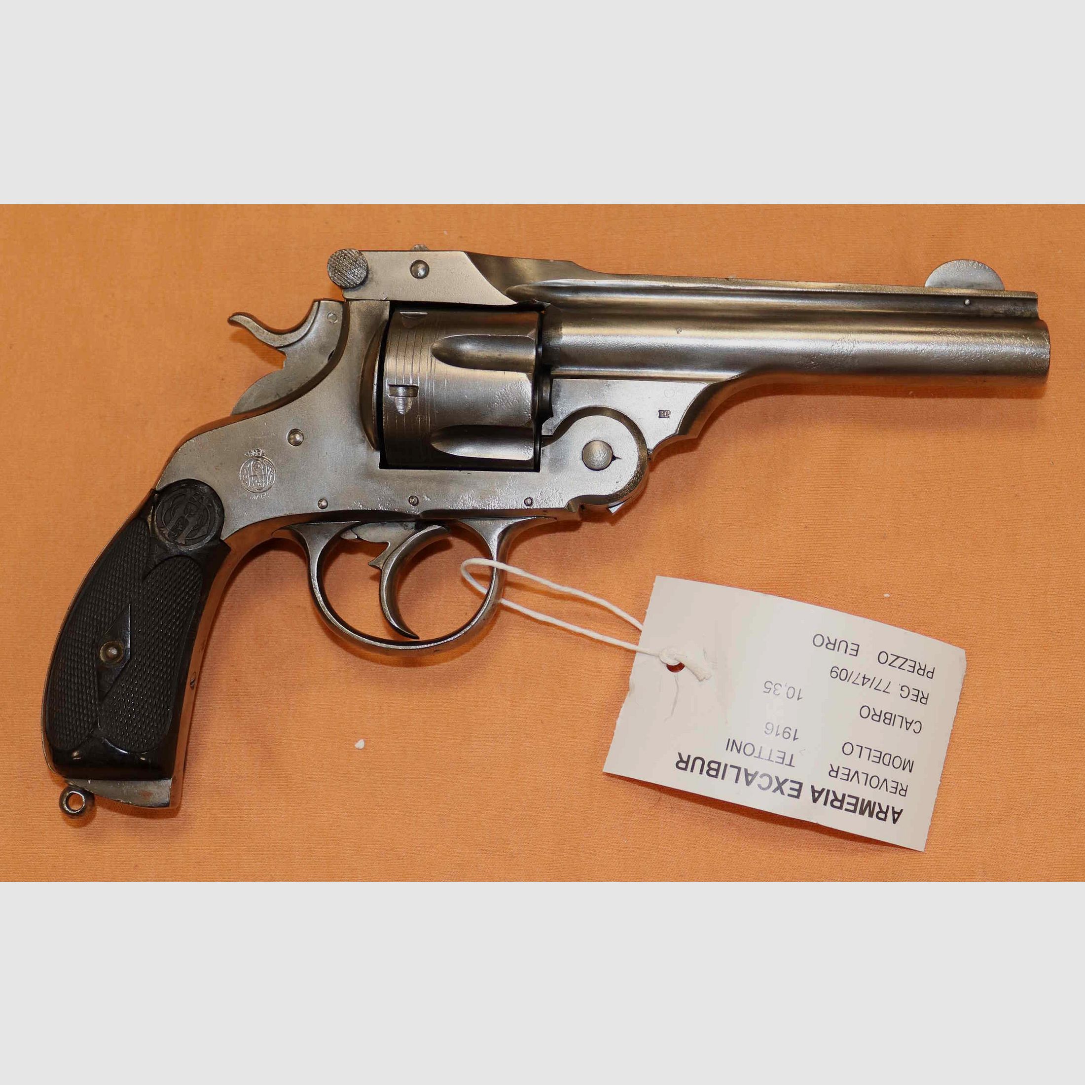 Revolver Tettoni Modello 1816 Calibro 10.35, immagine 4 di 8