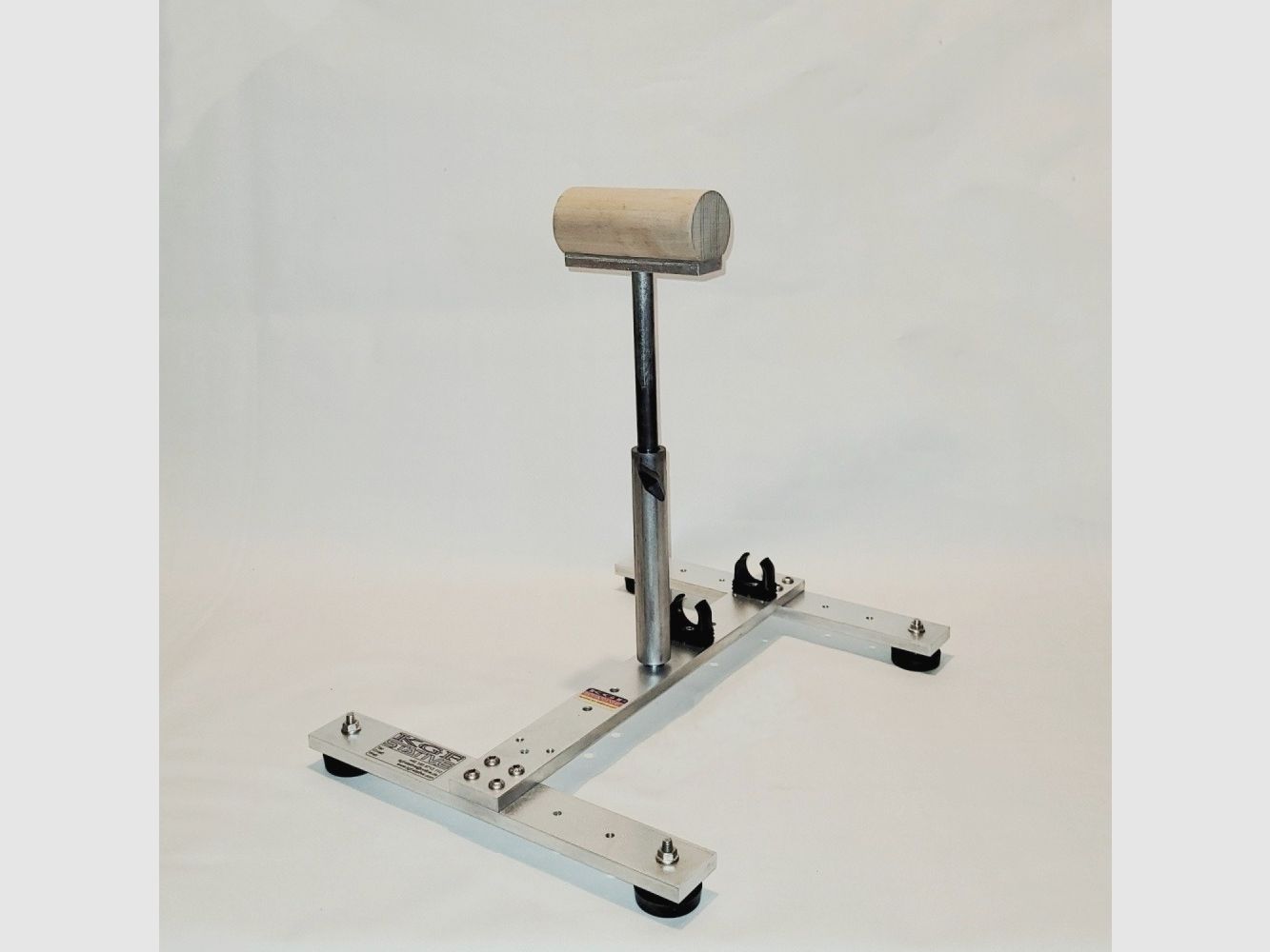 KGF-Auflagestativ - Auflageständer Alu HT-1000-Basic mit Buchenholz-Auflage, klappbar